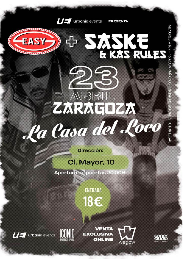 web-Easy-S+Saske & Kas Rules-la-casa-del-loco zaragoza-iconicproducciones-arena-rock-producciones-
